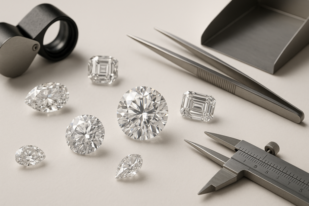 Tools for comparing GIA certified natural and lab grown diamonds, best place to buy diamonds online comparison tool