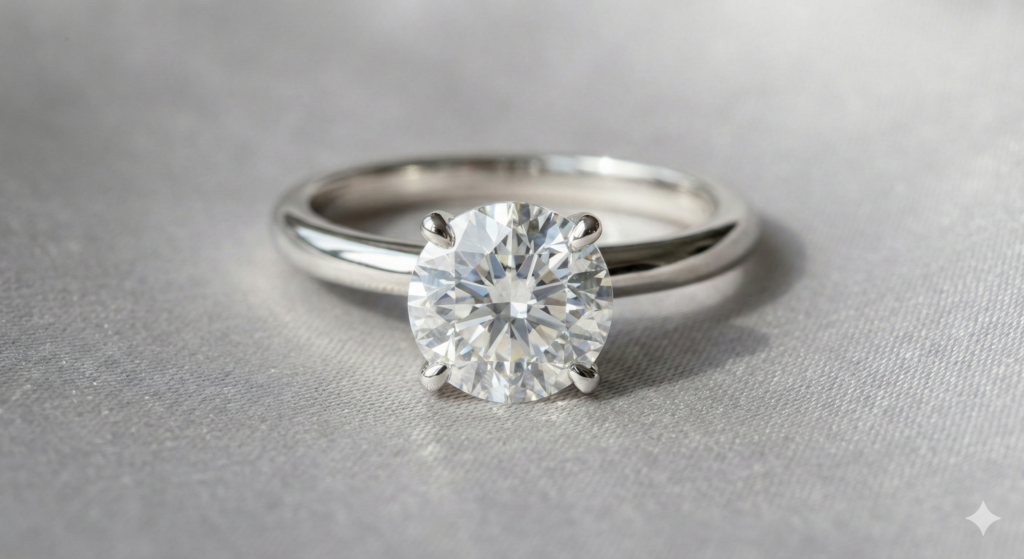 lab grown diamond engagement ring solitaire, engagement ring trends 2026
